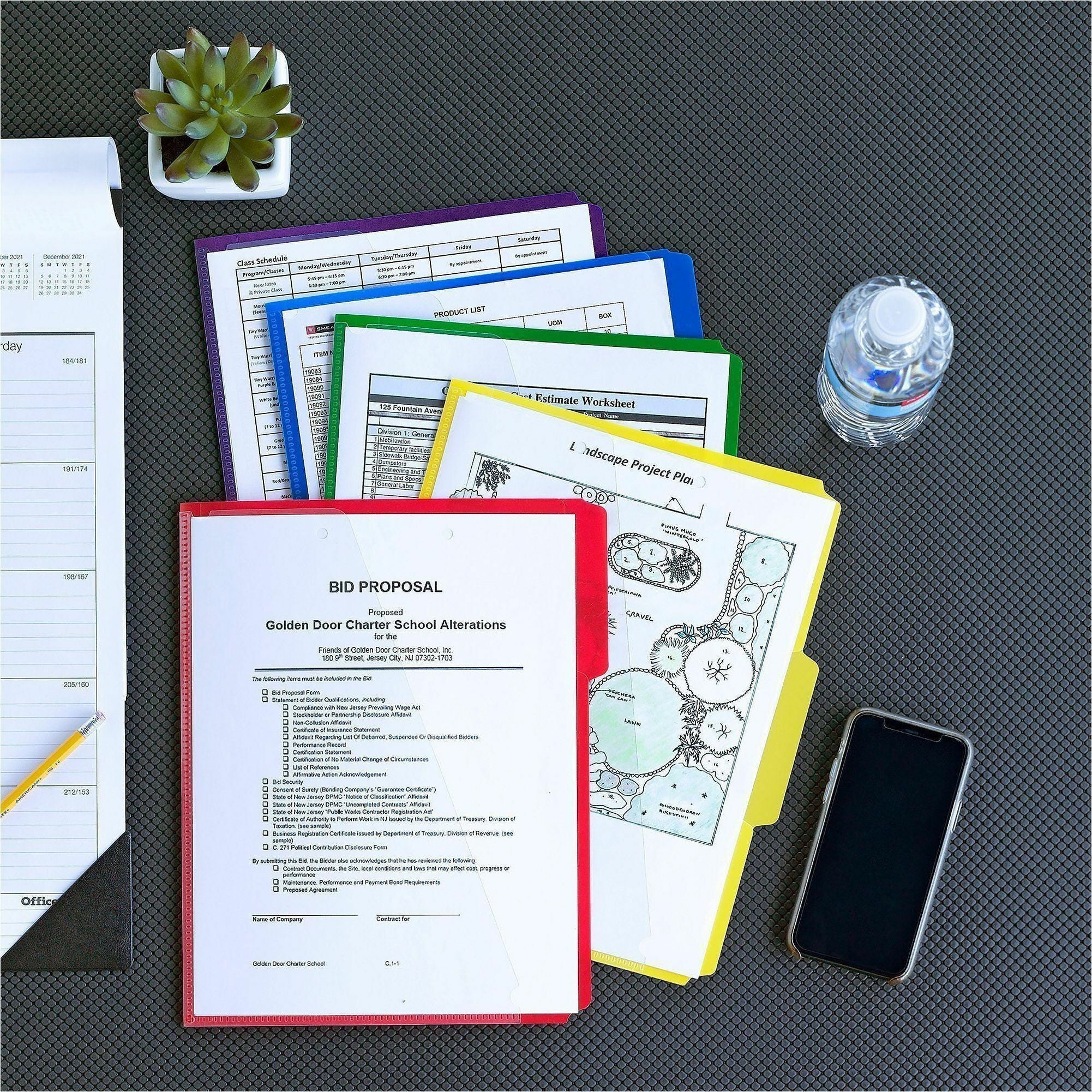 Wholesale Folder: Discounts on Smead Poly Folder with Slash Pocket SMD10540