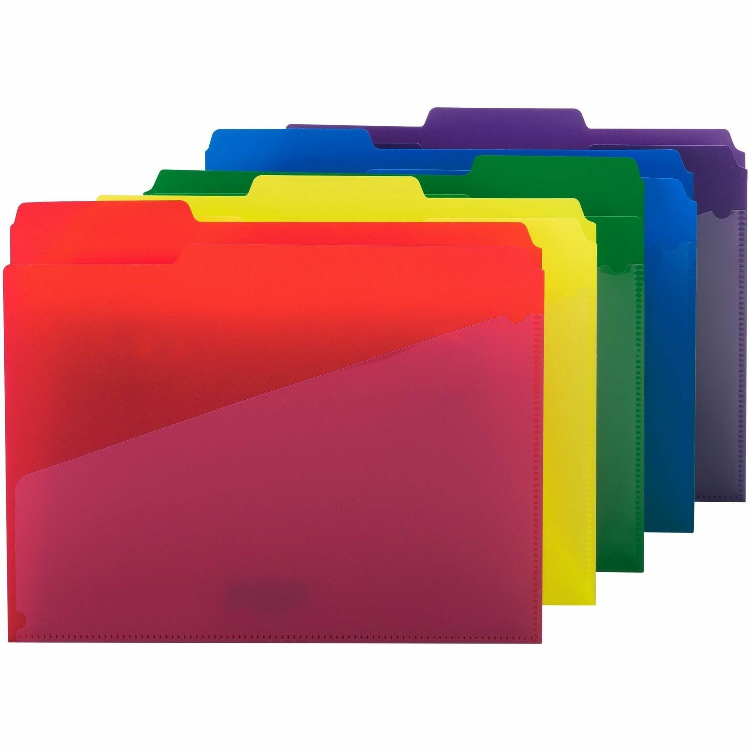 Wholesale Folder: Discounts on Smead Poly Folder with Slash Pocket SMD10540