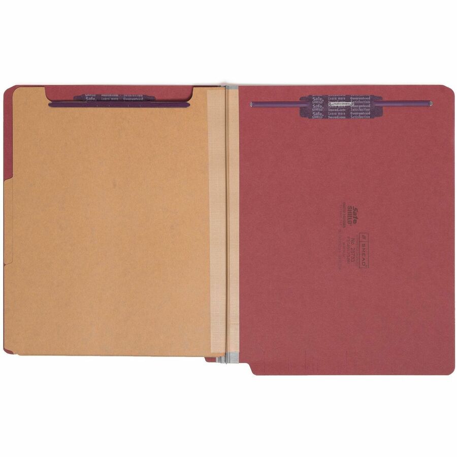 Wholesale End Tab Colored Pressboard Classification Folders: Discounts on Smead End Tab Colored Pressboard Classification Folders SMD26783