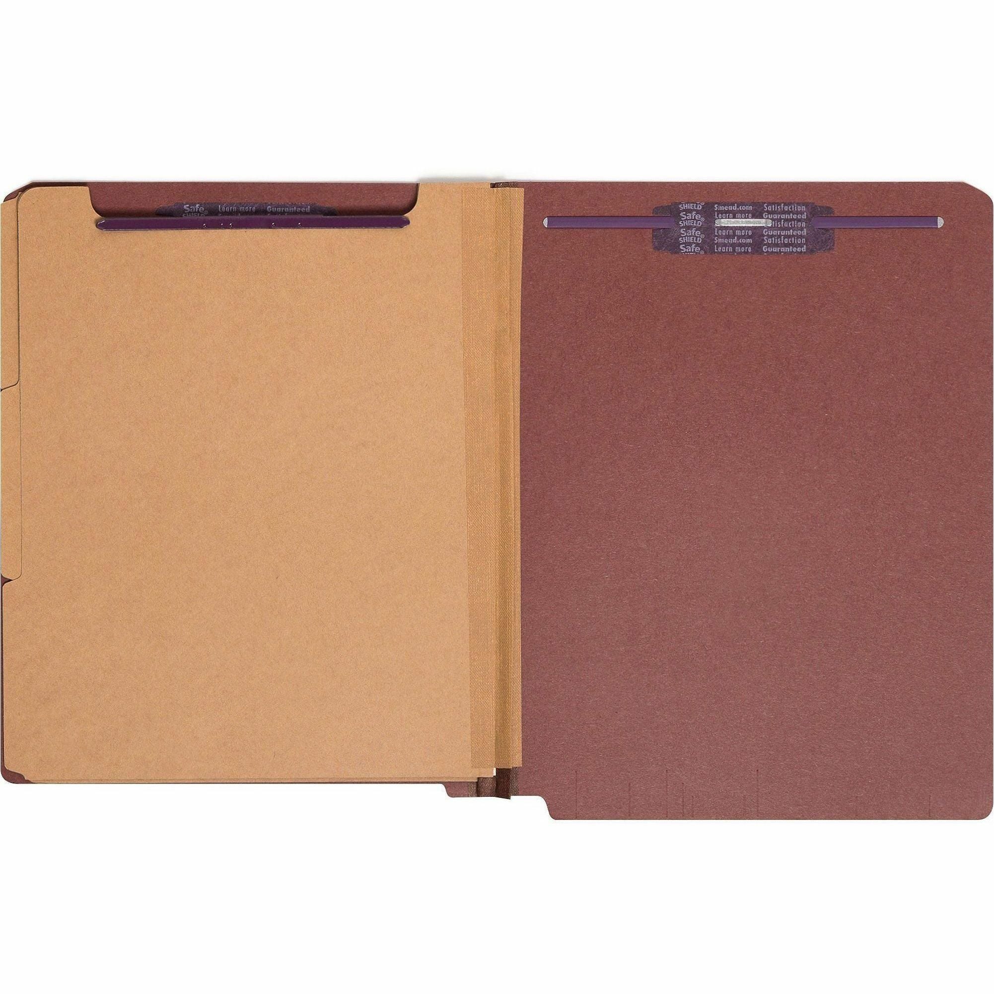 Wholesale End Tab Classification Folders: Discounts on Smead End Tab Classification Folders SMD26865