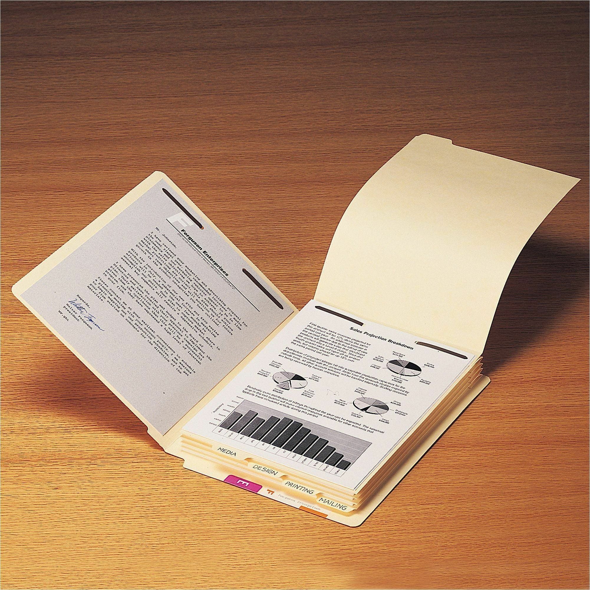 Wholesale Folder Dividers: Discounts on Smead Folder Dividers with Fastener SMD35600
