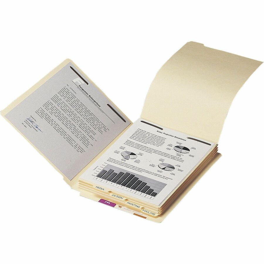 Wholesale Folder Dividers: Discounts on Smead Folder Dividers with Fastener SMD35605