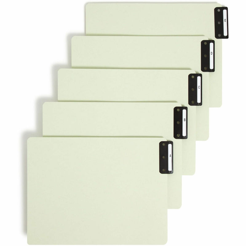Wholesale End Tab Pressboard Guides: Discounts on Smead 100% Recycled Extra Wide End Tab Pressboard Guides, Vertical Metal Tab Style SMD61676