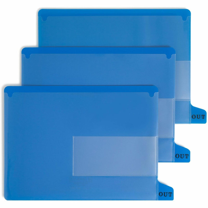 Wholesale End Tab Poly Out Guides: Discounts on Smead End Tab Poly Out Guides, Two-Pocket Style SMD61951
