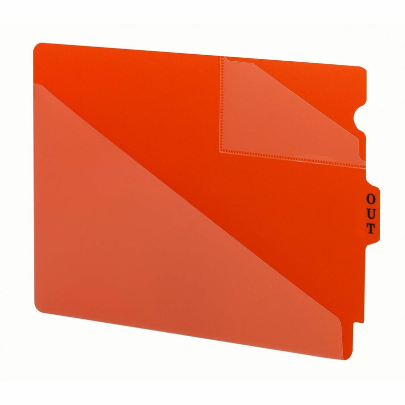 Wholesale End Tab Poly Out Guides: Discounts on Smead End Tab Poly Out Guides, Two-Pocket Style SMD61960