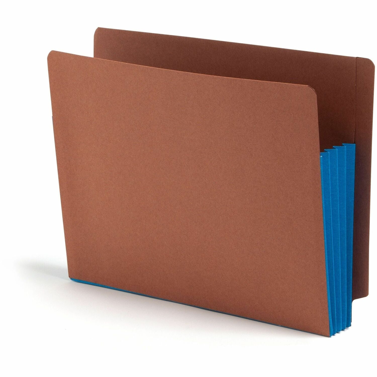 Wholesale End-Tab File Pockets: Discounts on Smead Red Rope End-Tab File Pockets with Colored Gussets SMD73679