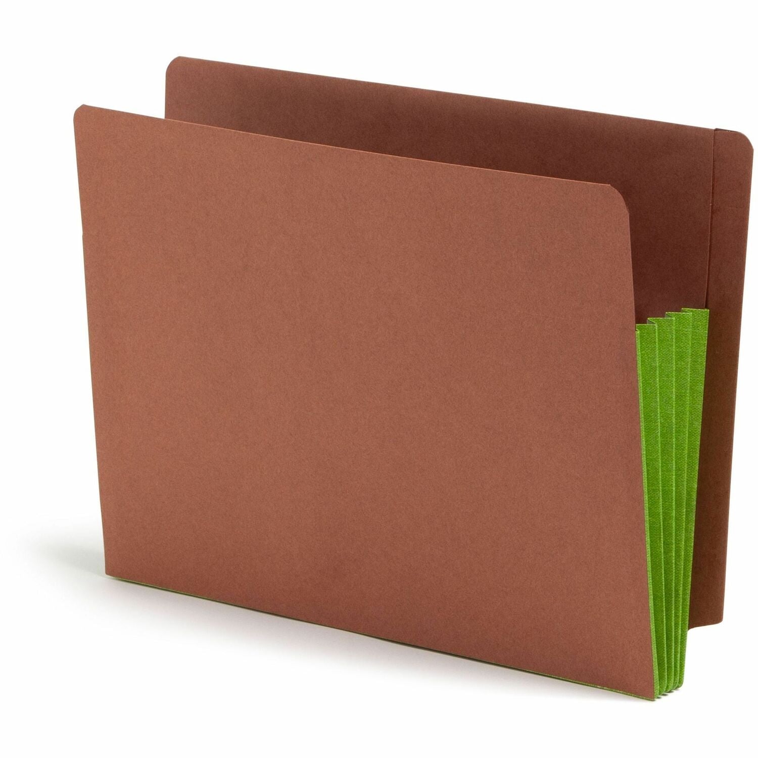 Wholesale End Tab Redrope File Pockets: Discounts on Smead Extra Wide End Tab Redrope File Pockets with Colored Gusset SMD73680