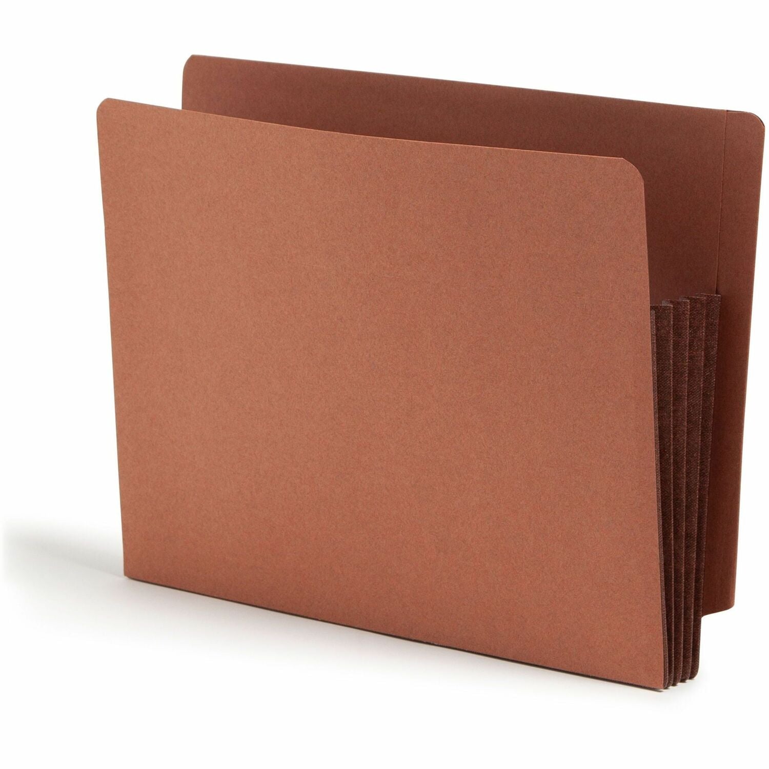 Wholesale End-Tab File Pockets: Discounts on Smead Red Rope End-Tab File Pockets with Colored Gussets SMD73681