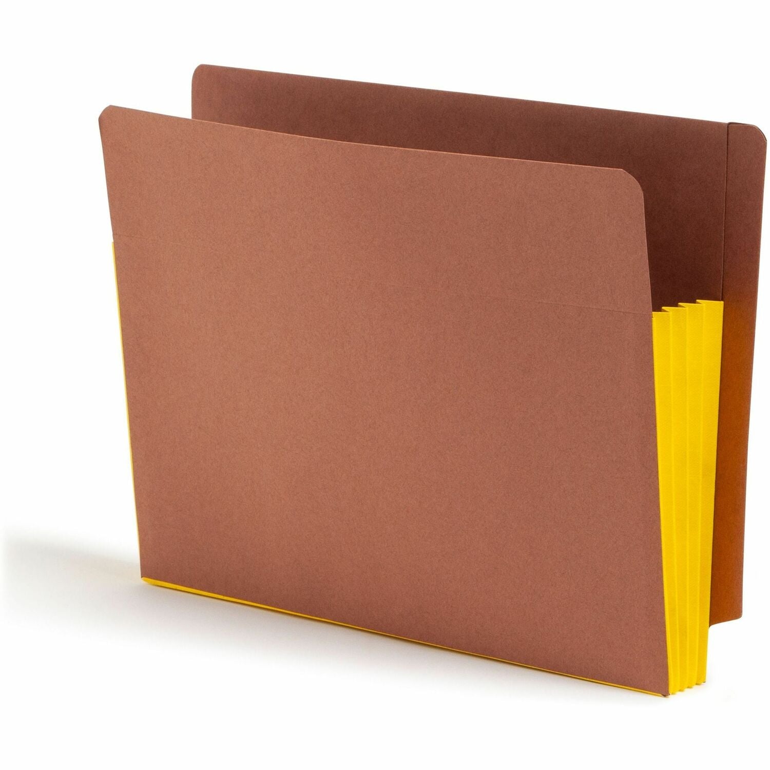 Wholesale End Tab Redrope File Pockets: Discounts on Smead Extra Wide End Tab Redrope File Pockets with Colored Gusset SMD73688