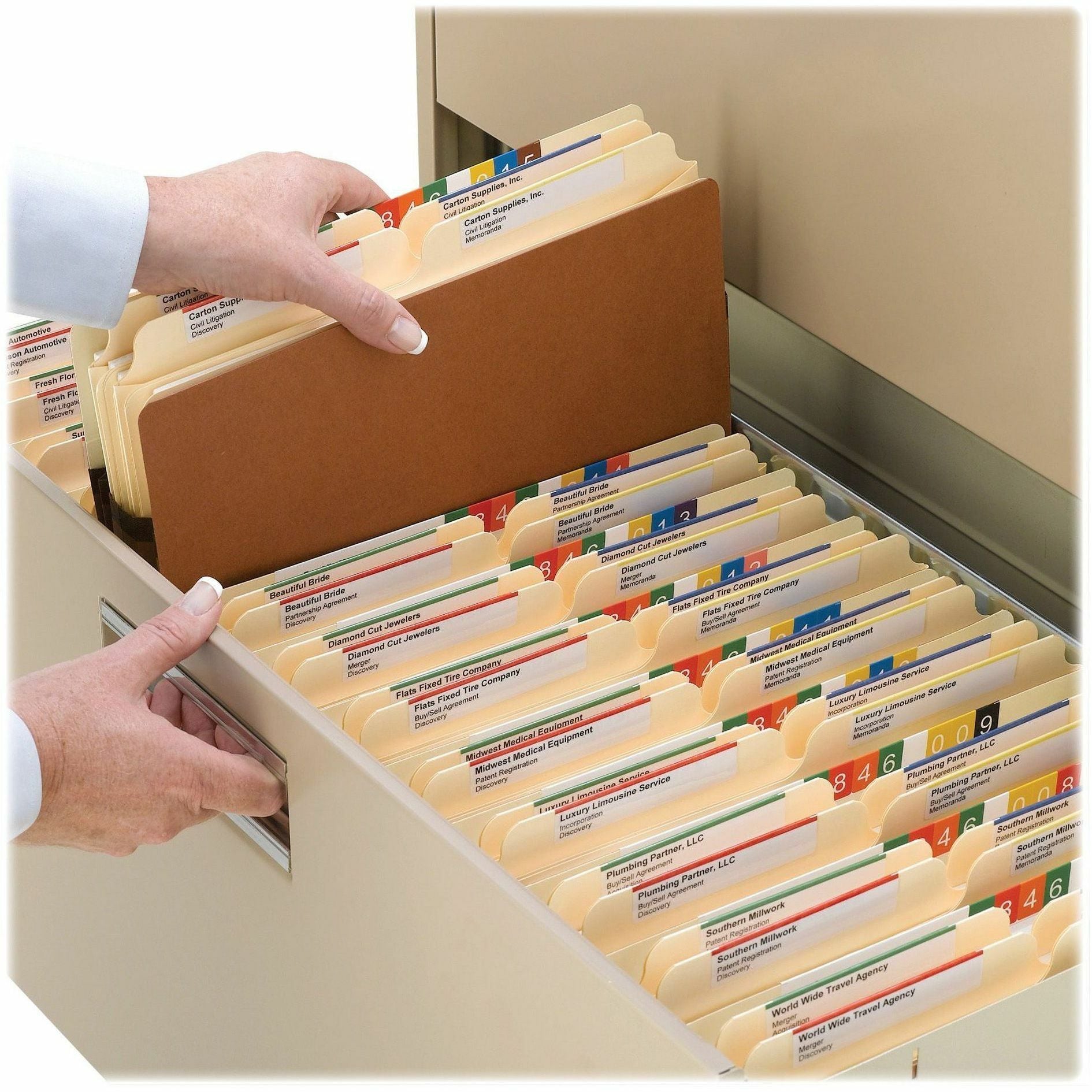 Wholesale Redrope File Pockets: Discounts on Smead Redrope File Pockets SMD73810