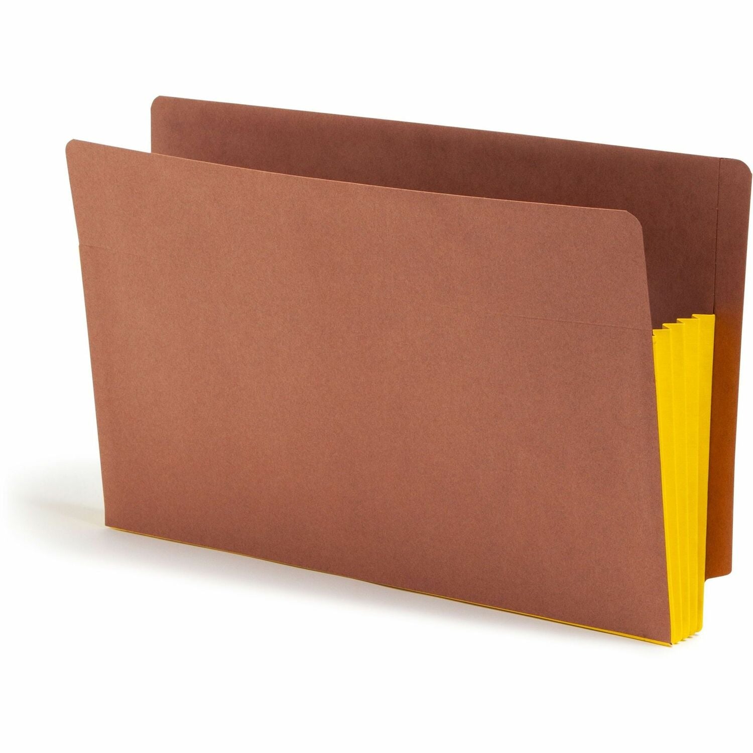Wholesale End Tab Redrope File Pockets: Discounts on Smead Extra Wide End Tab Redrope File Pockets with Colored Gusset SMD74688