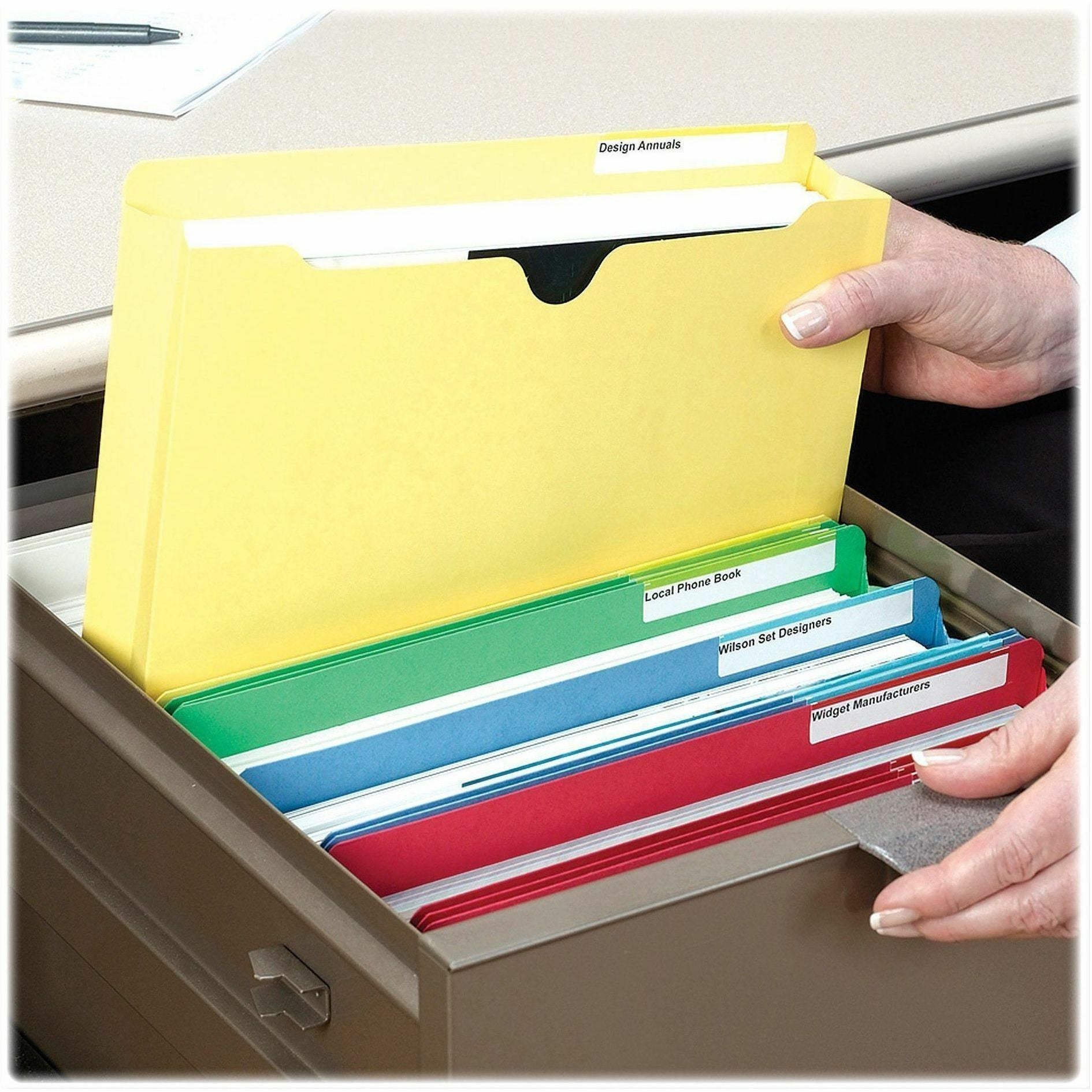 Wholesale Colored File Jackets: Discounts on Smead Colored File Jackets SMD75673