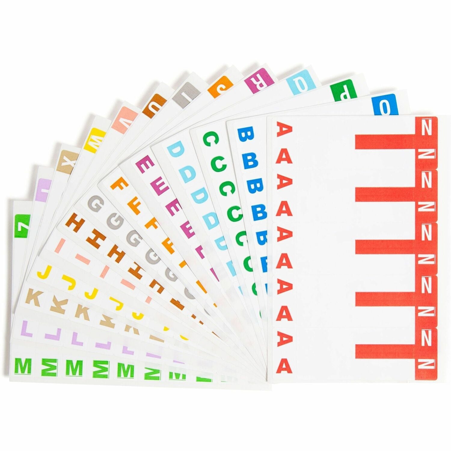 Wholesale : Discounts on Smead AlphaZ NCC Color-Coded Name Label, A-Z, Label Sheet, Assorted Colors (67150) SMD67150