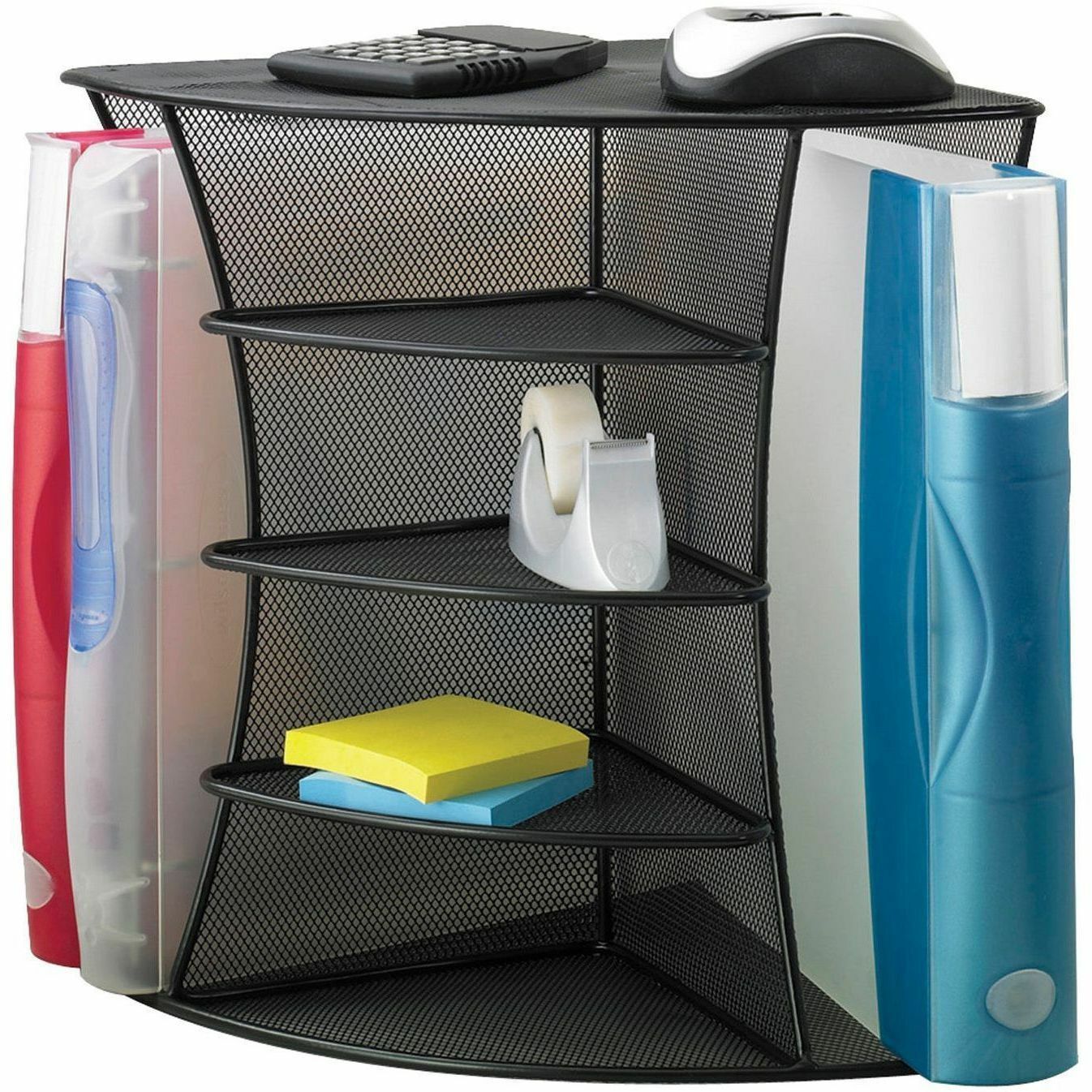 Safco Onyx Mesh Corner Organizer