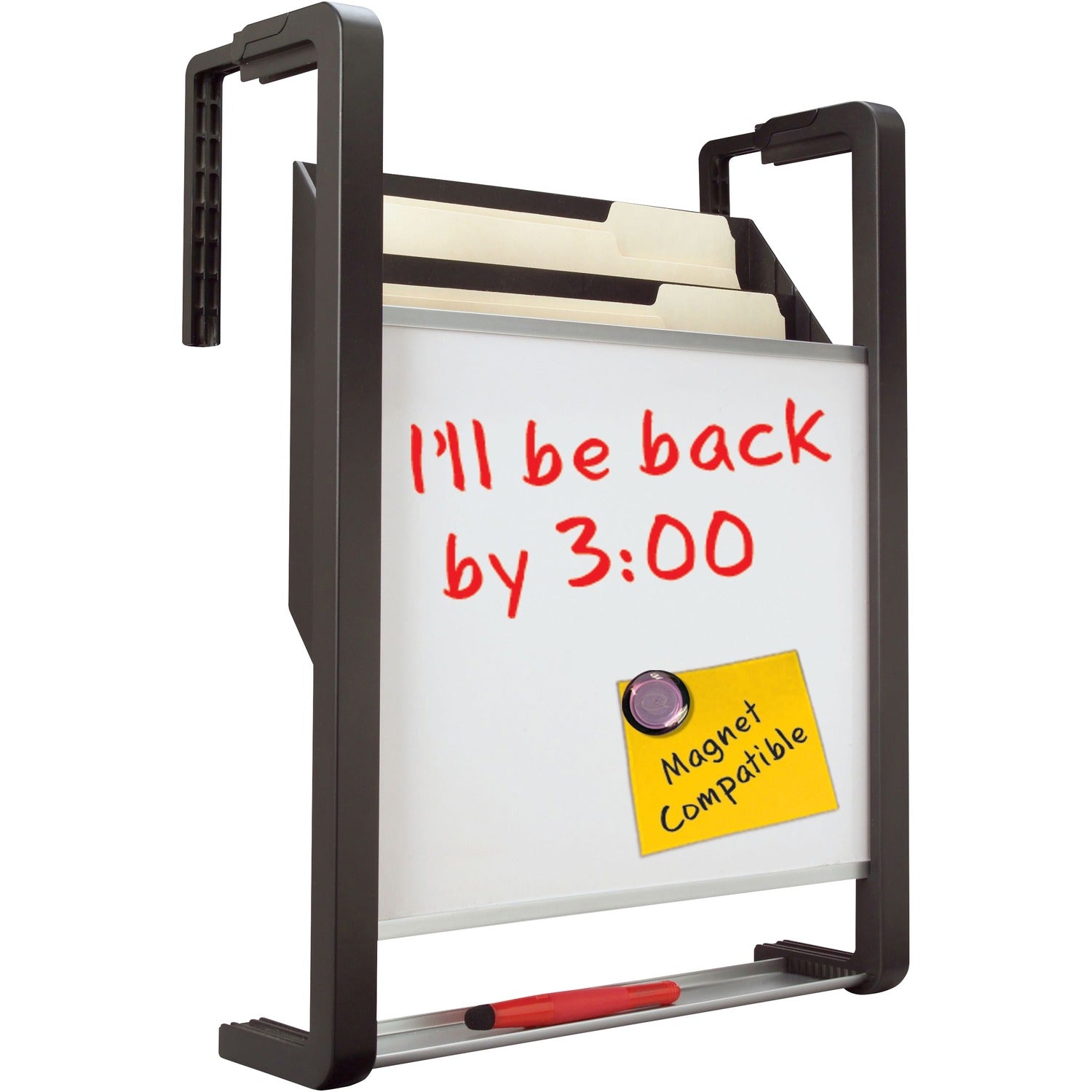 Wholesale Dry Erase Boards: Discounts on Quartet&reg; Hanging File Pocket, 11" x 13", 3 Pockets, Magnetic Whiteboard QRTOFD