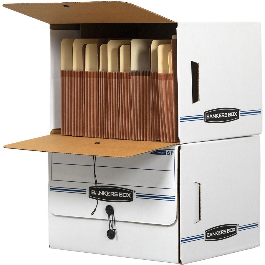 Wholesale Bankers Boxes: Discounts on Fellowes Bankers Box Side-Tab&trade; Drop-Front - Letter FEL00061