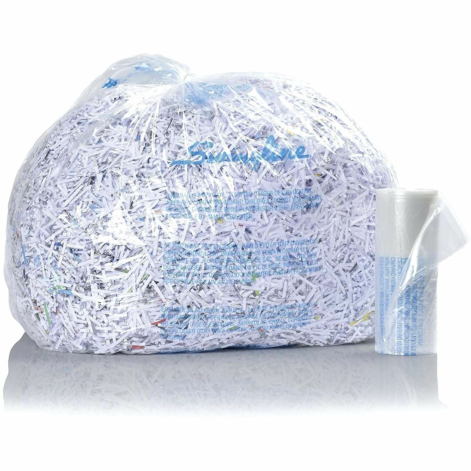 Wholesale Shredder Bags & Accessories: Discounts on Swingline&reg; 6-8 Gallon Plastic Shredder Bags, For Small Office, Executive, Personal, 200X and 230X Shredders, 100/Box SWI1765016