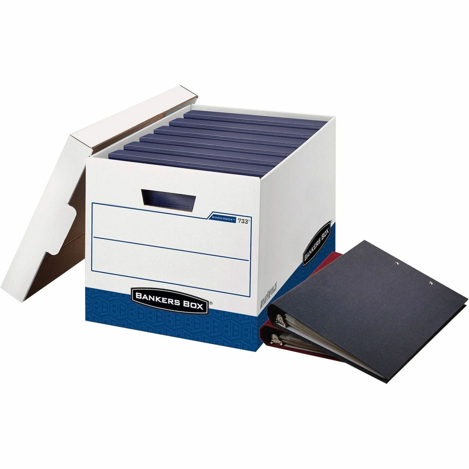 Wholesale Bankers Boxes: Discounts on Fellowes Bankers Box 73301 Binder Storage Box FEL0073301