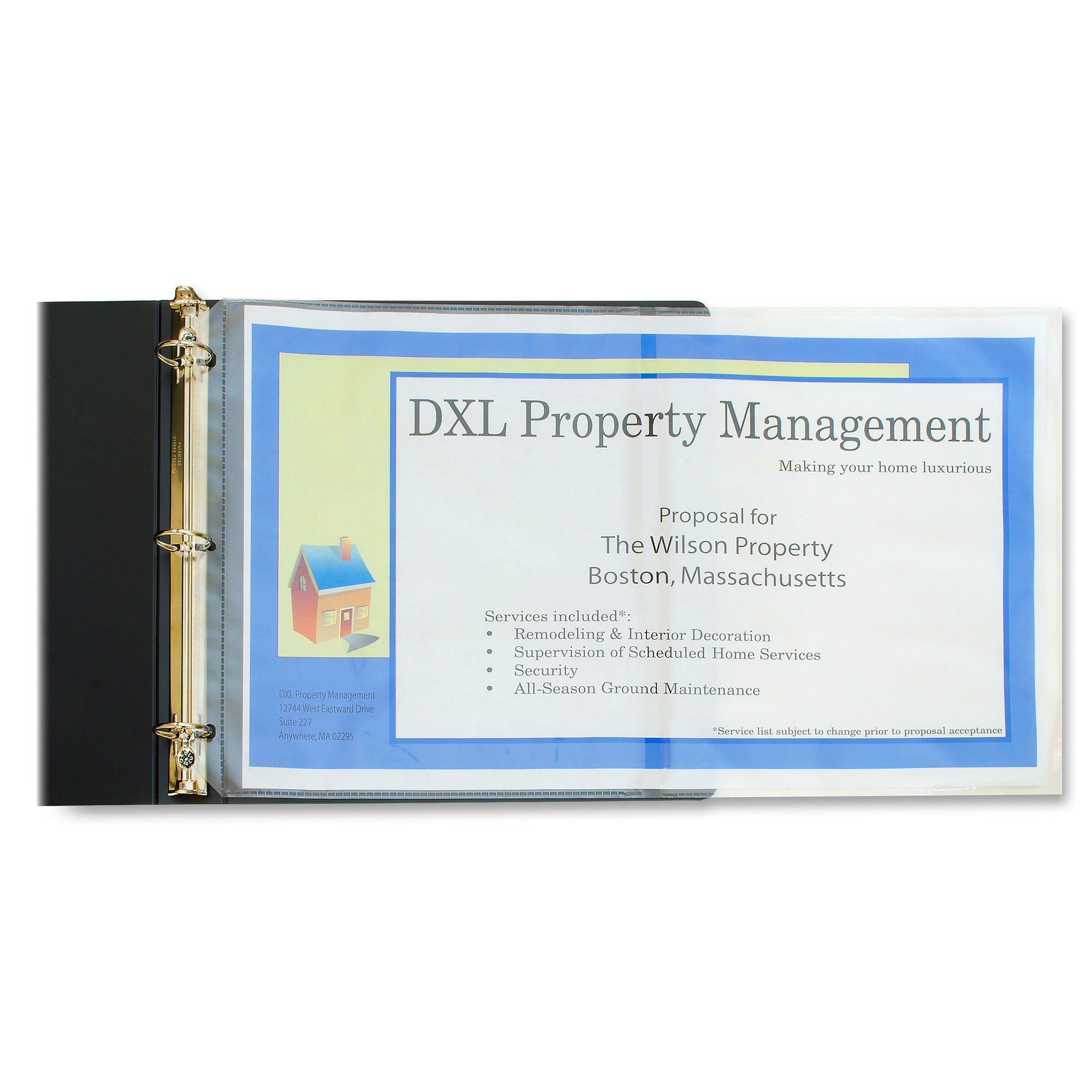 Wholesale Sheet Protectors: Discounts on C-Line Panoramic Fold-Out Sheet Protector CLI62237