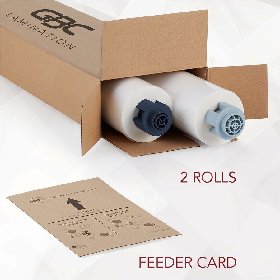 Wholesale Laminating Rolls, Sheets & Pouches: Discounts on GBC&reg; Pinnacle 27 EZLoad&trade; Roll Film GBC3748203EZ