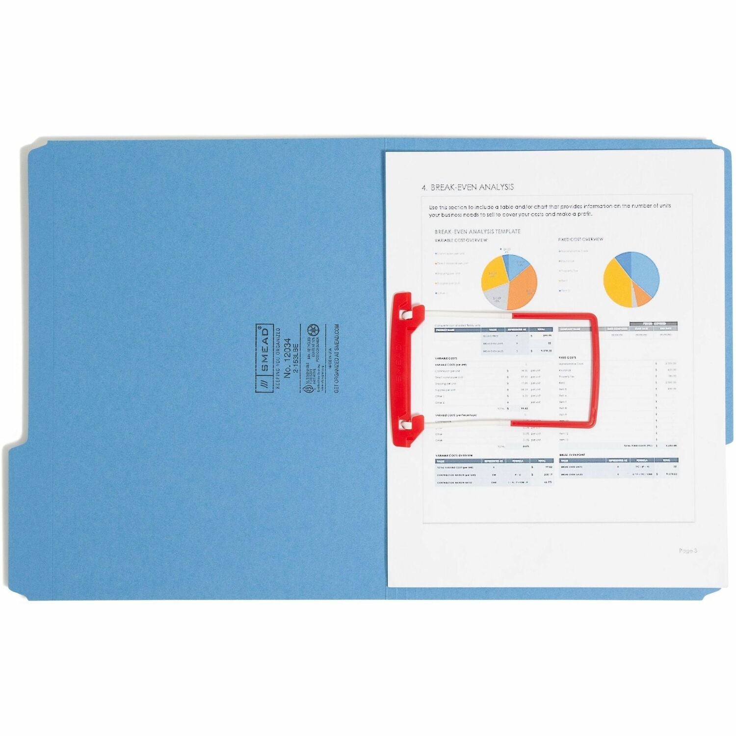 Wholesale Bonded Fastener: Discounts on Smead U-Clip Bonded Fastener SMD68260