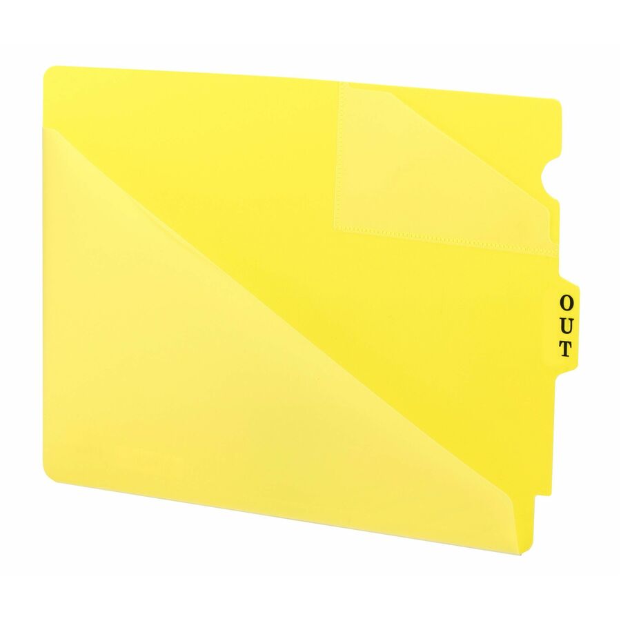 Wholesale End Tab Poly Out Guides: Discounts on Smead End Tab Poly Out Guides, Two-Pocket Style SMD61966