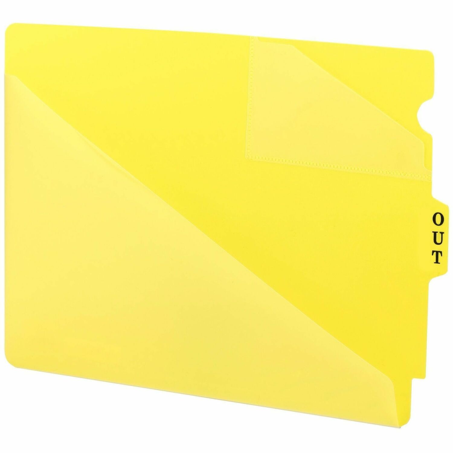 Wholesale End Tab Poly Out Guides: Discounts on Smead End Tab Poly Out Guides, Two-Pocket Style SMD61966