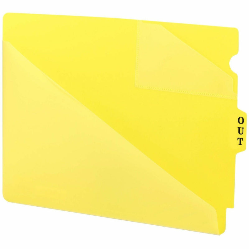 Wholesale End Tab Poly Out Guides: Discounts on Smead End Tab Poly Out Guides, Two-Pocket Style SMD61966