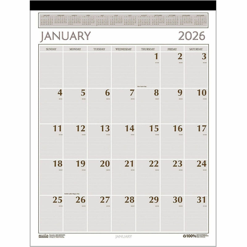 House of Doolittle MONTHLY WALL ORGANIZER, 12 MO
