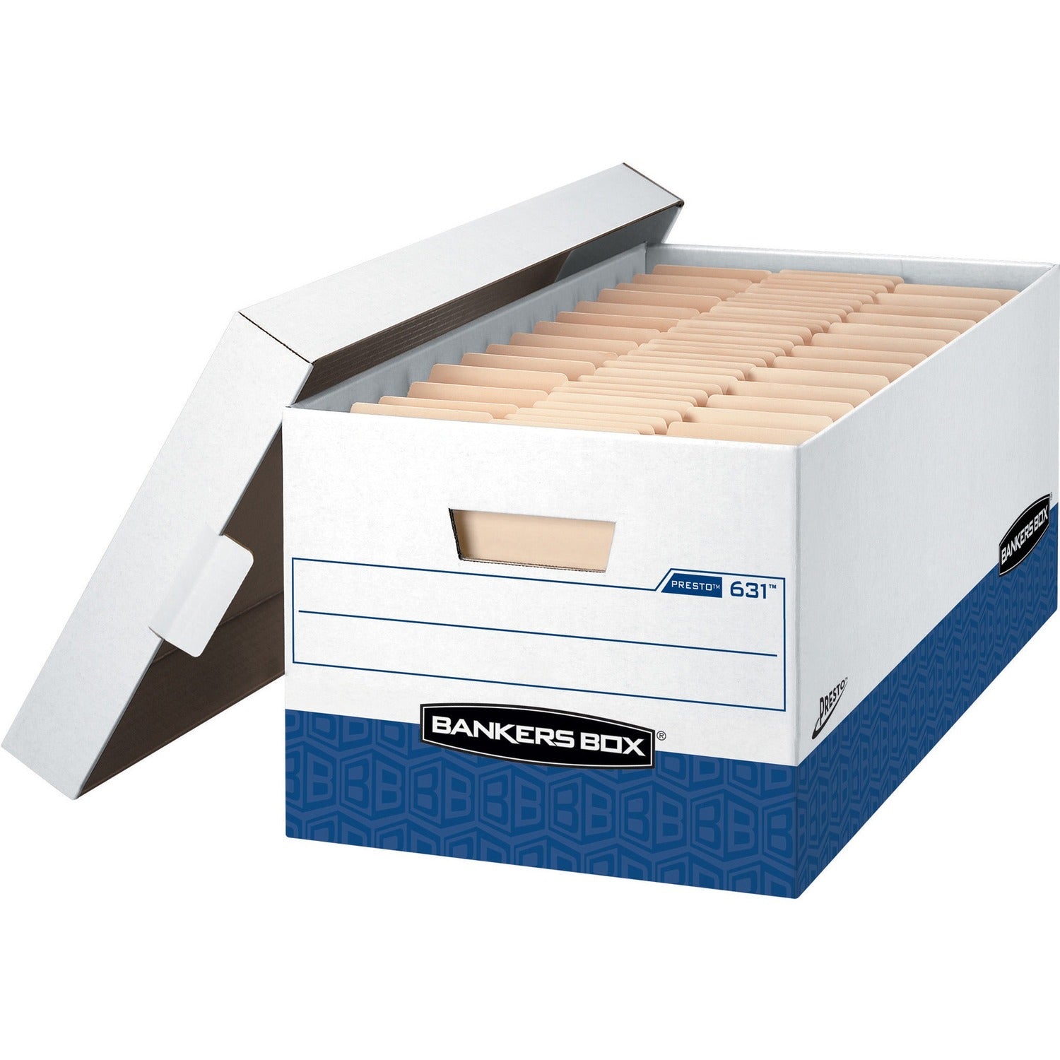 Wholesale Bankers Boxes: Discounts on Fellowes Bankers Box Presto&trade; - 24" Letter FEL0063101