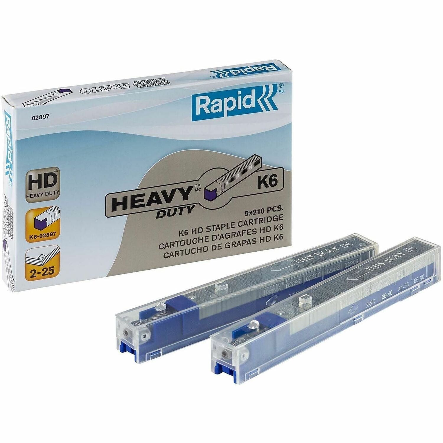 Rapid Cartridge Stapler Staple Cartridge - K6 Blue