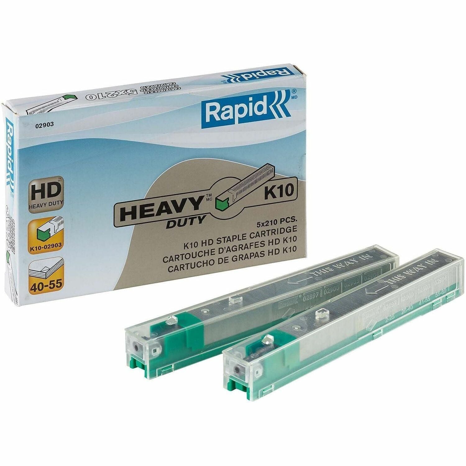 Rapid Cartridge Stapler Staple Cartridge - K10 Green