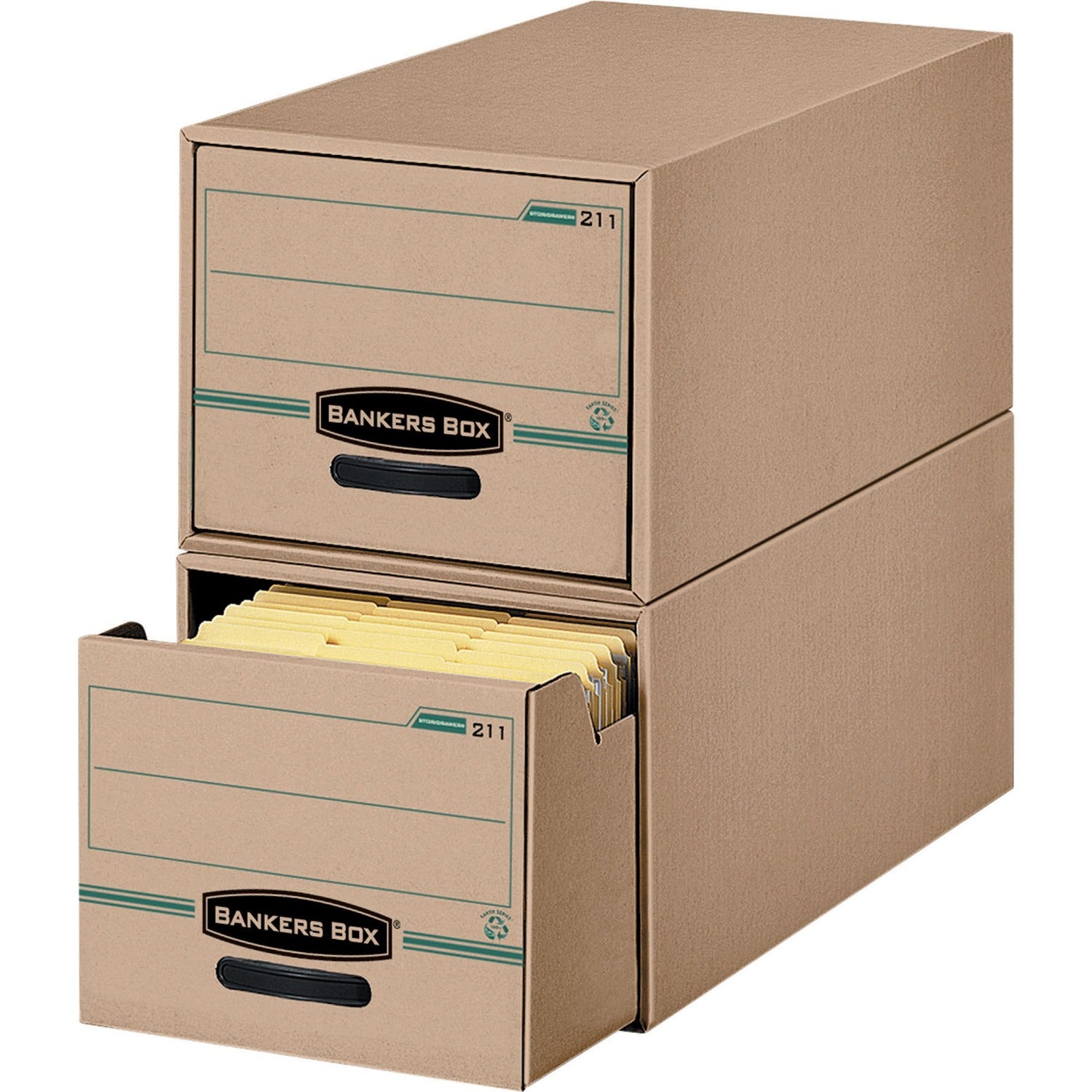 Wholesale Bankers Boxes: Discounts on Fellowes Bankers Box Recycled Stor/Drawer - Letter - TAA Compliant FEL00211