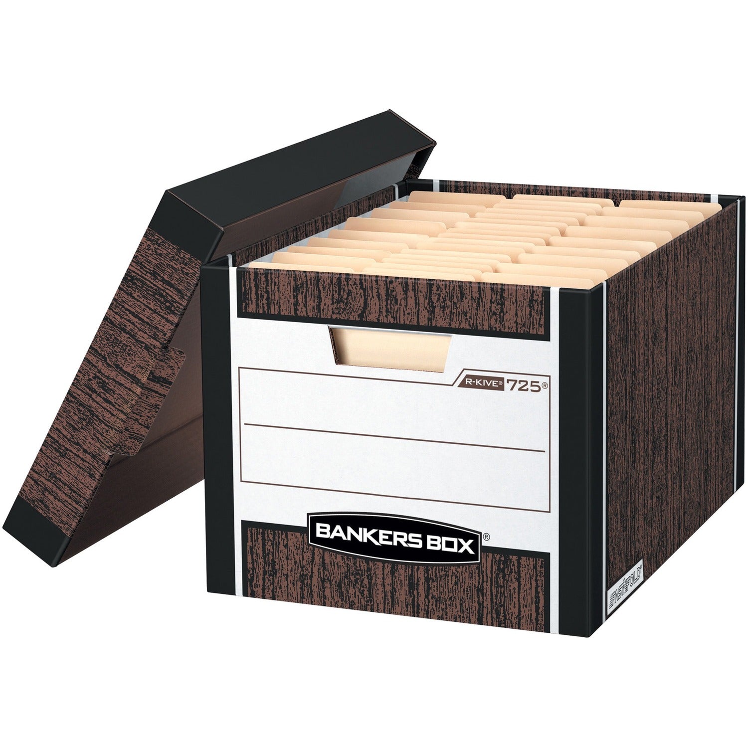 Wholesale Bankers Boxes: Discounts on Fellowes Bankers Box Bankers Box R-Kive Woodgrain Stor. Boxes FEL0072506
