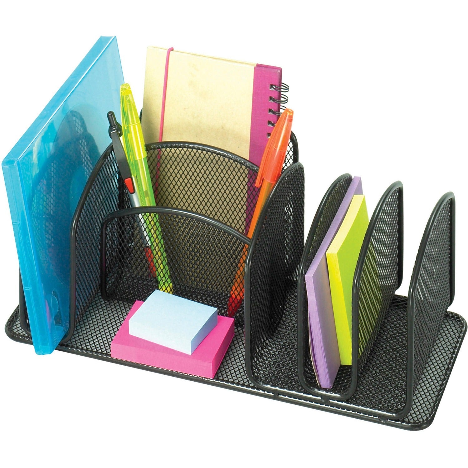 Safco Onyx Deluxe Desktop Organizer