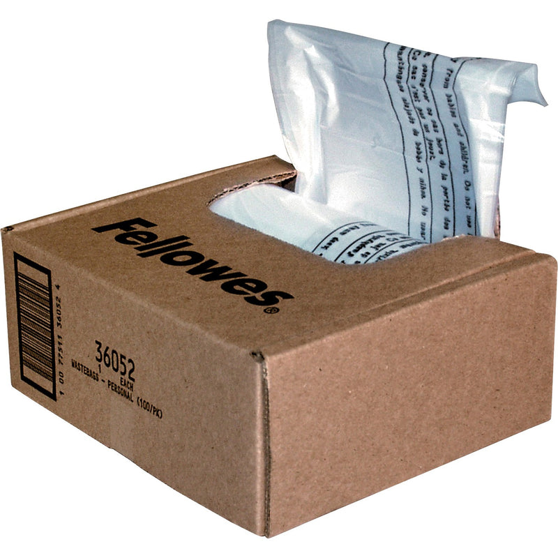 Wholesale Shredder Bags & Accessories: Discounts on Fellowes Waste Bags for Small Office / Home Office Shredders FEL36052