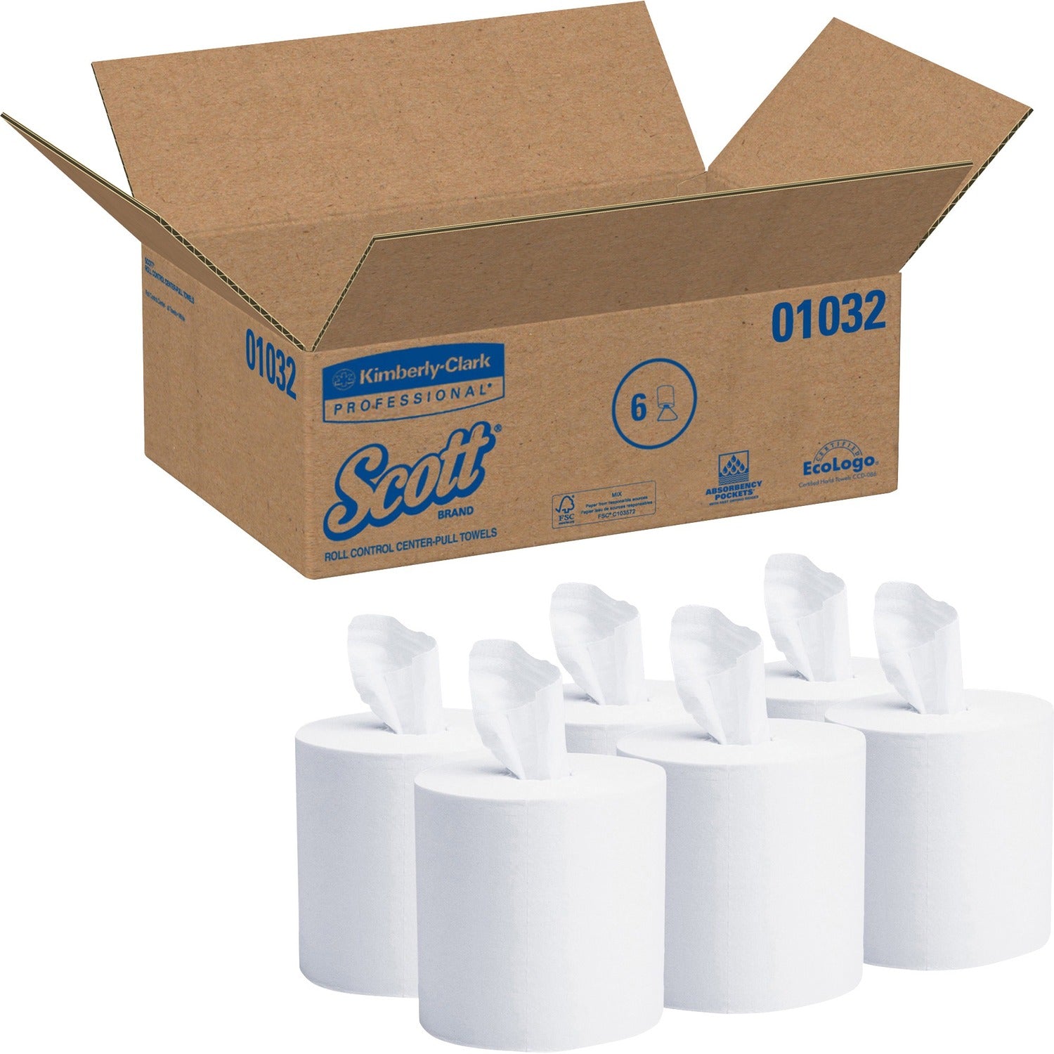 Scott Roll Control Center-Pull Paper Towels