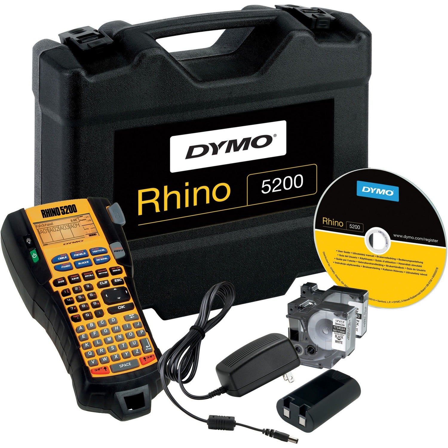Wholesale Label Makers: Discounts on Dymo Rhino 5200 Labelmaker Kit DYM1756589
