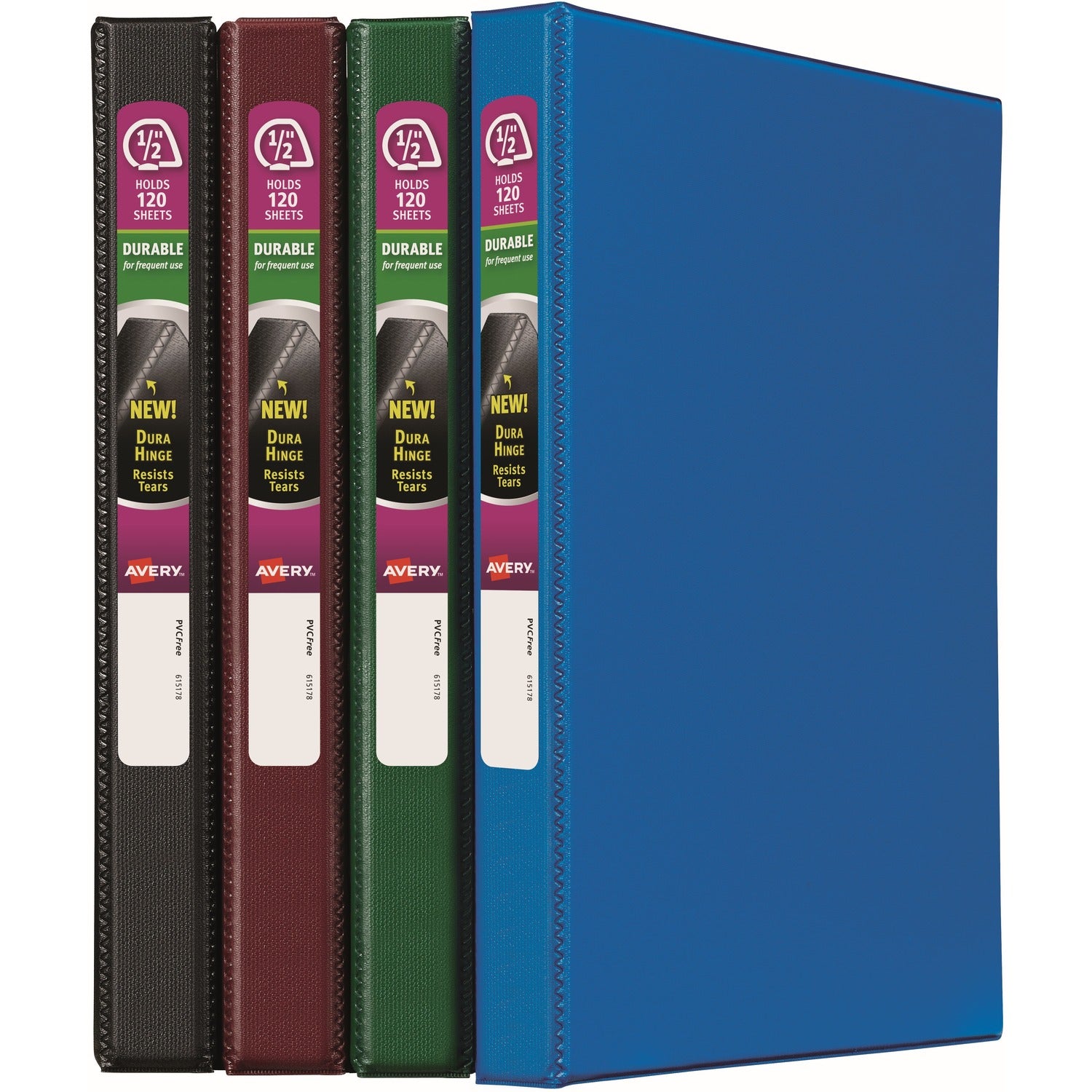 Avery 11058 Durable EZ-Turn Ring Presentation Binder