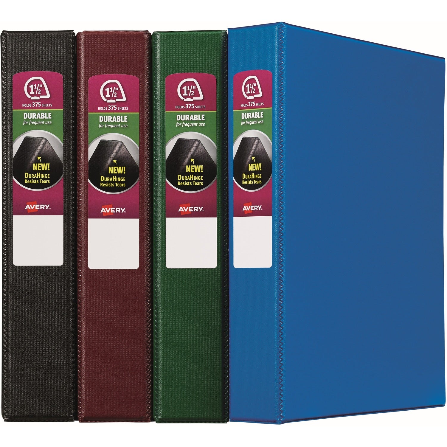 Avery 11358 Durable EZ-Turn Ring Presentation Binder
