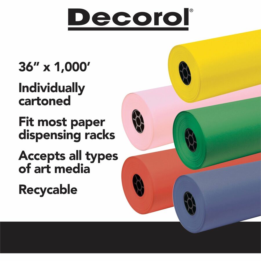 Decorol Flame-Retardant Art Paper Roll