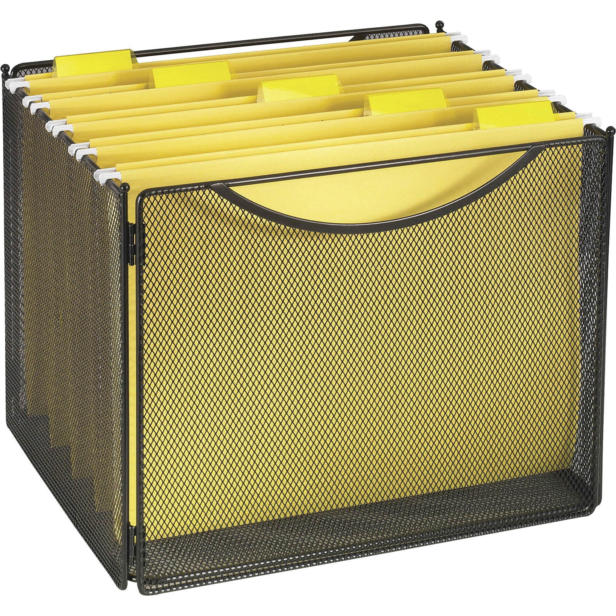 Safco Onyx Mesh Desktop Box File