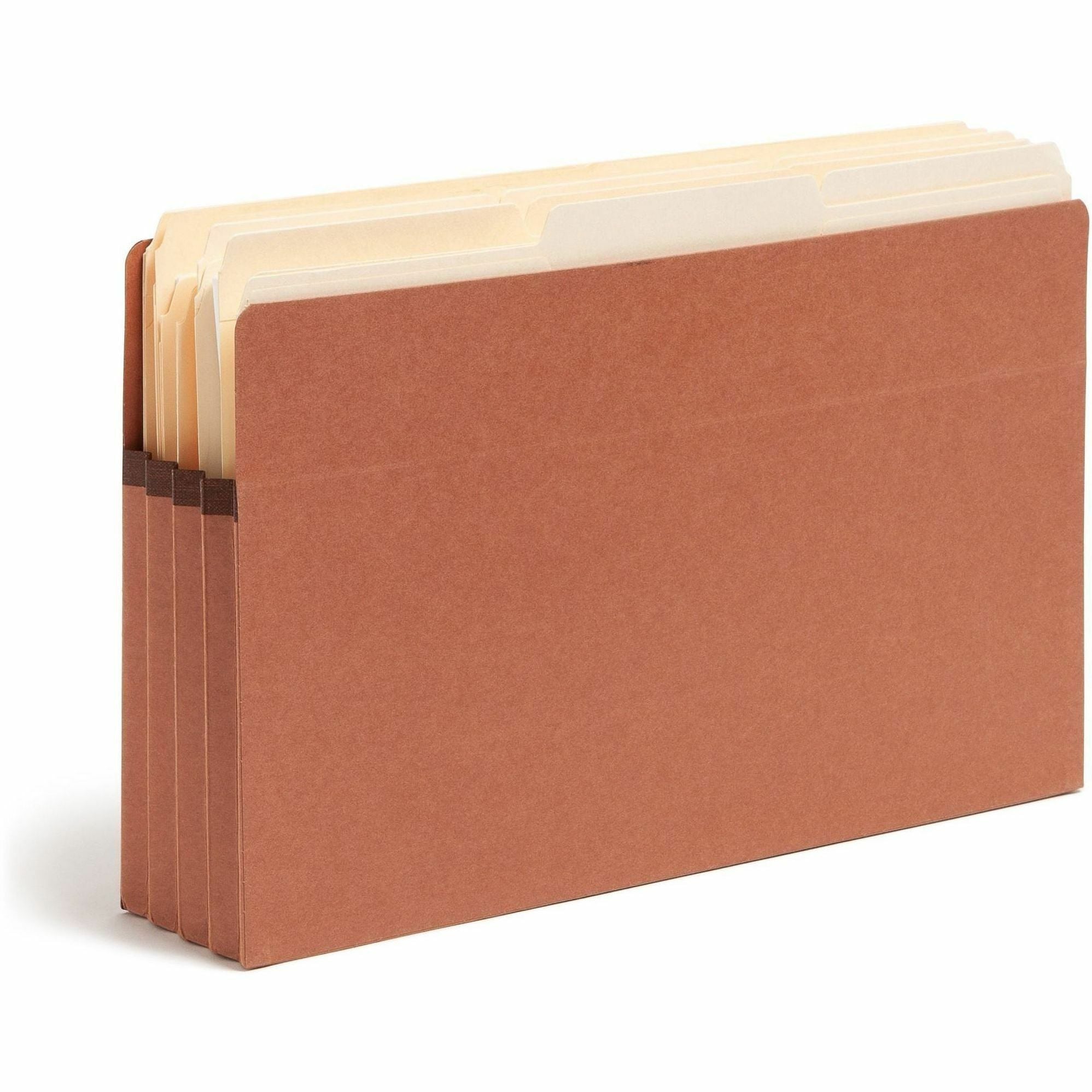 Wholesale End Tab Redrope Pockets: Discounts on Smead Extra Wide 100% Recycled End Tab Redrope Pockets SMD73611