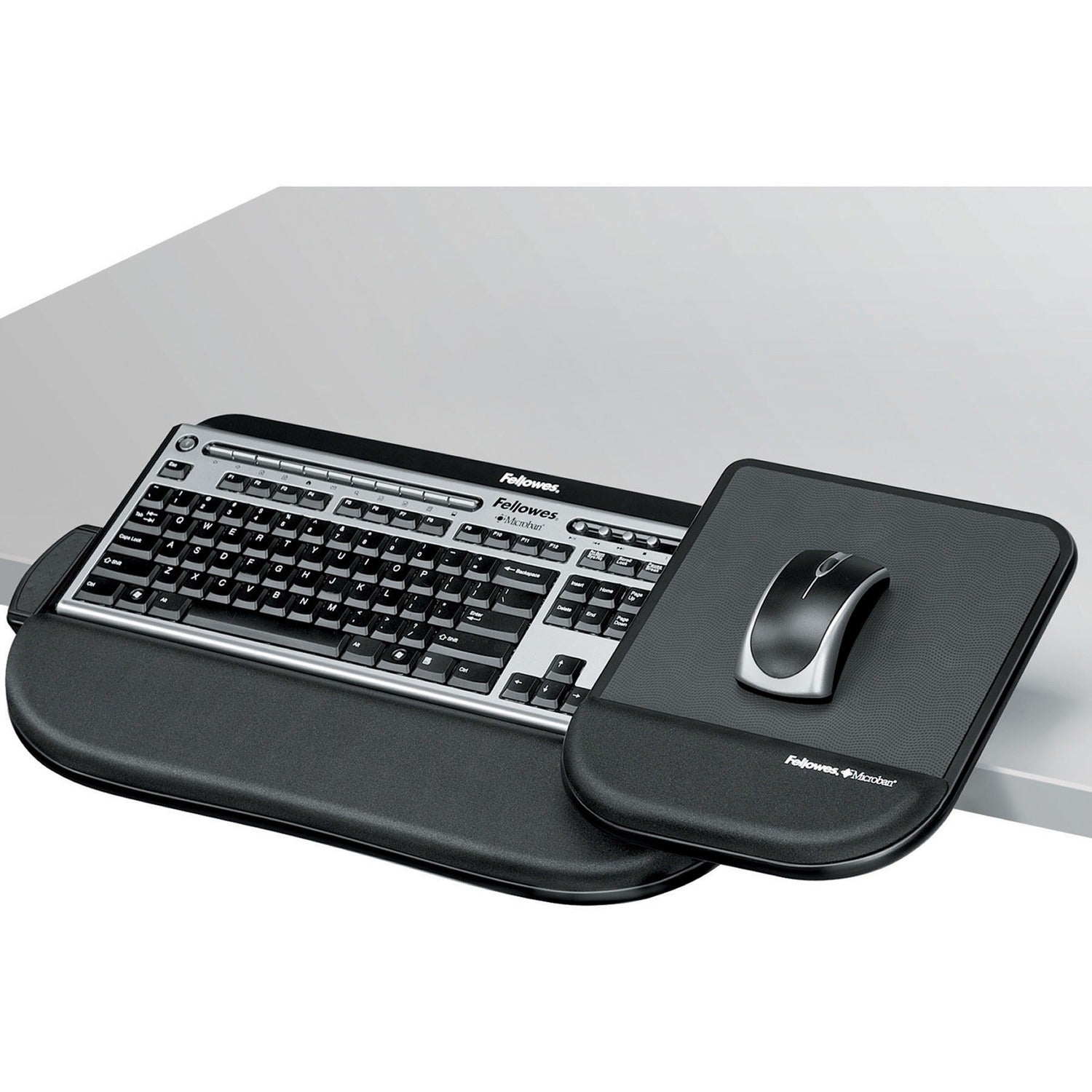 Wholesale Keyboard Trays/Drawers: Discounts on Fellowes Tilt 'n Slide Pro&trade; Keyboard Manager FEL8060201
