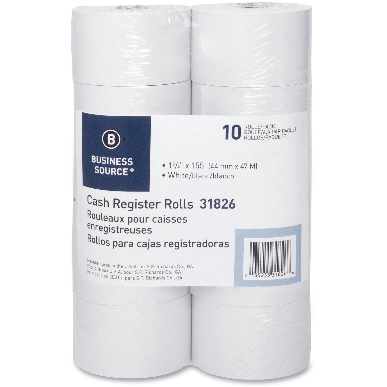 Business Source Bond Paper - White 10 per Carton
