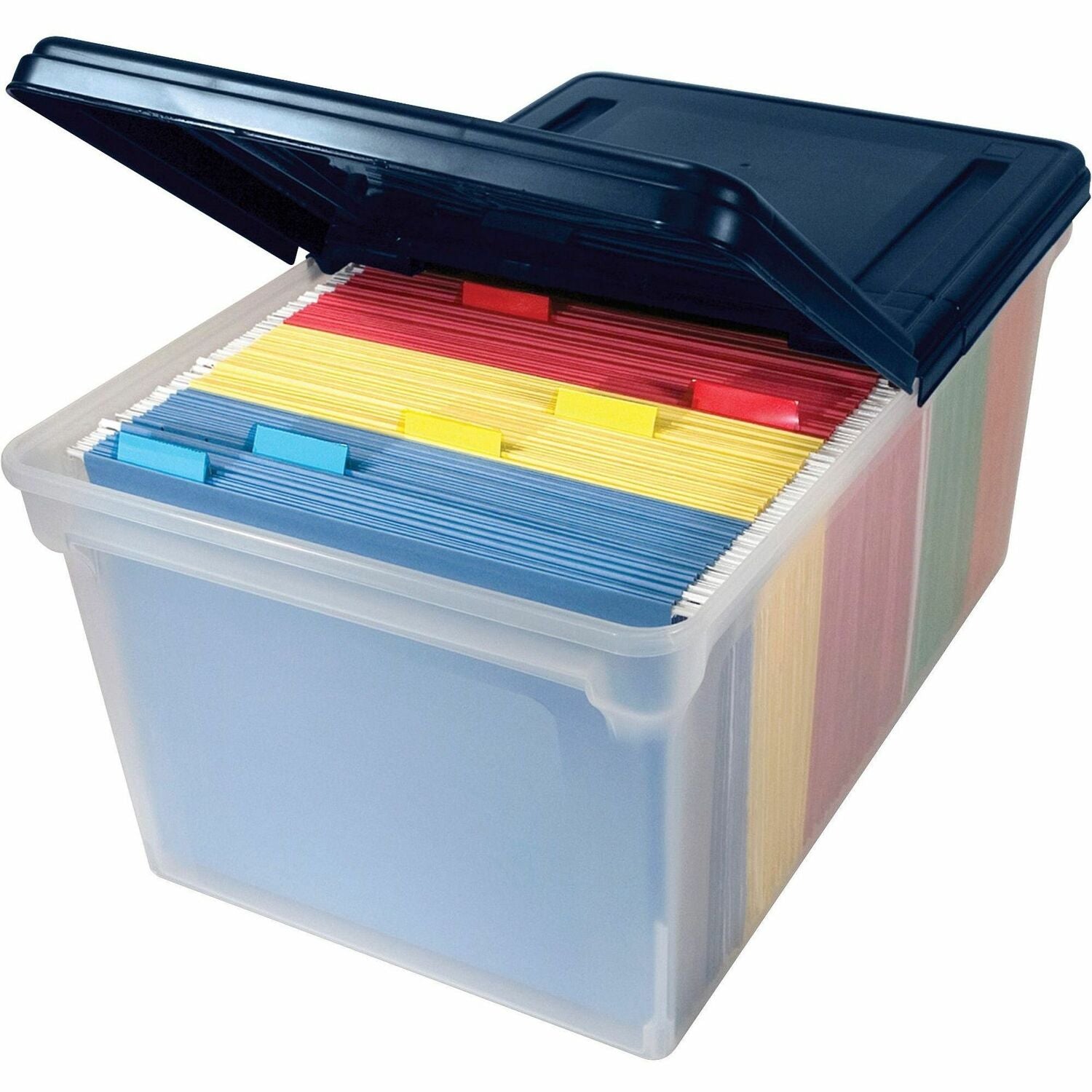 Wholesale Shipping & Storage Boxes & Bins: Discounts on Advantus Extra-capacity File Tote with Lid AVT55797