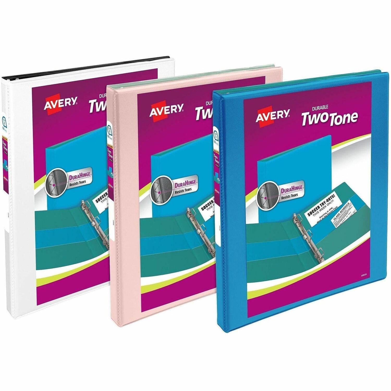 Avery Two Tone View Binder