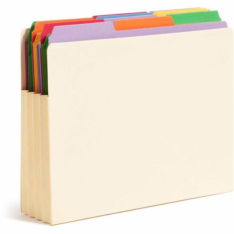Wholesale End Tab Manila Pockets: Discounts on Smead Extra Wide End Tab Manila TUFF&reg; Pockets SMD75150