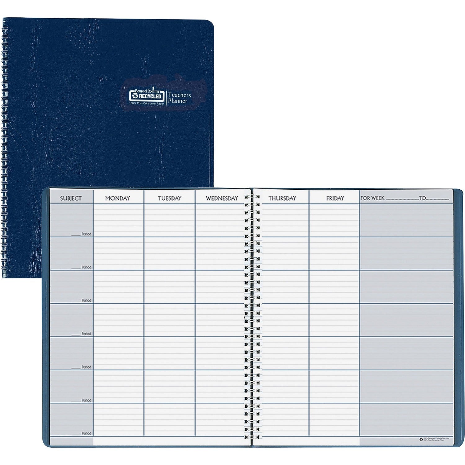 House of Doolittle PLANNER BOOK BLUE COVER