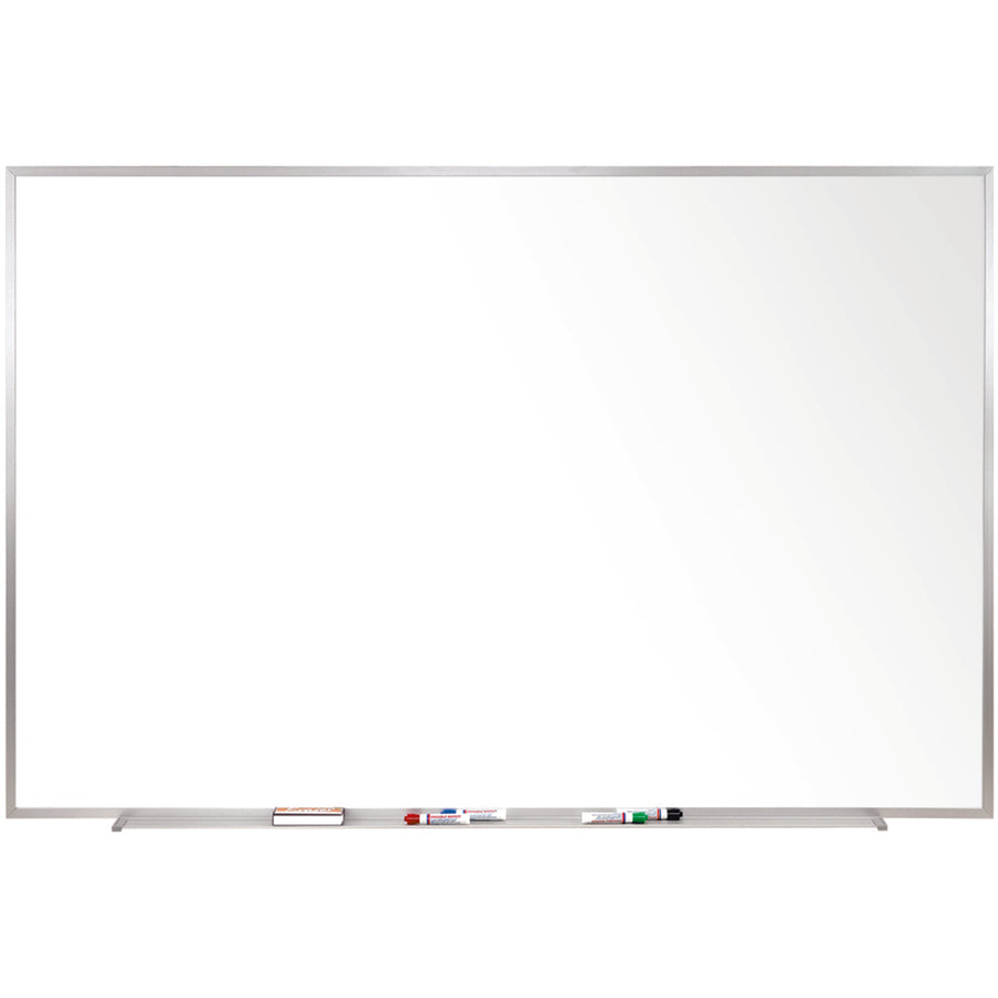 Ghent 36.43" x 48.47" Aluminum Frame Magnetic Whiteboard with 1 Marker